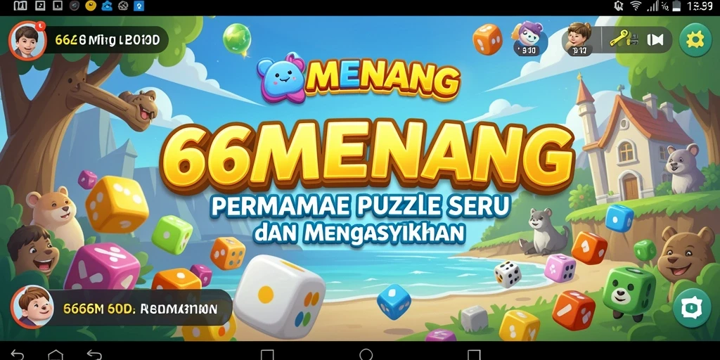 Tampilkan gameplay seru dari 66MENANG dengan berbagai tantangan.
