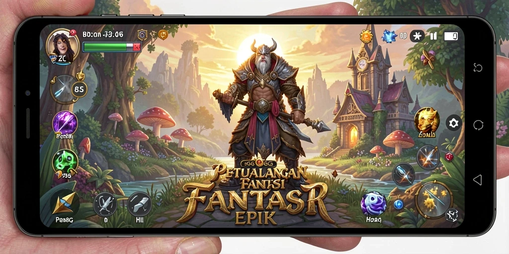 Tangkapan layar gameplay 8G8G yang menunjukkan petualangan mendebarkan.