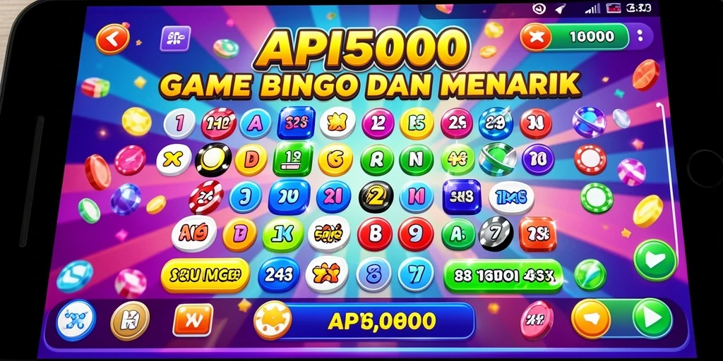 Tampilan gameplay seru di API5000 dengan pengalaman Bingo yang menarik.