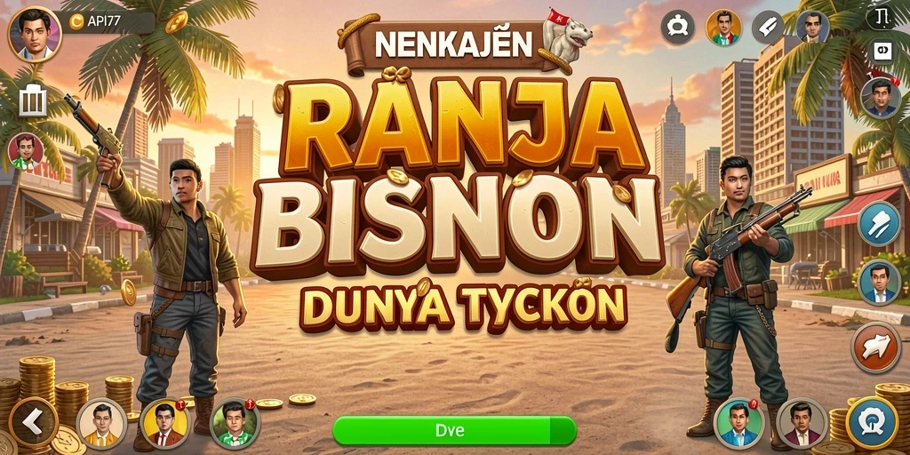 Tampilan layar gameplay API77 yang menegangkan dan strategis.