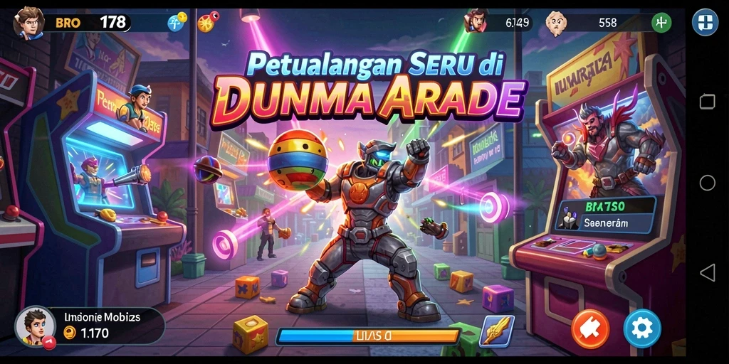 Tampilan menarik dari gameplay BRO178 yang penuh aksi dan seru.