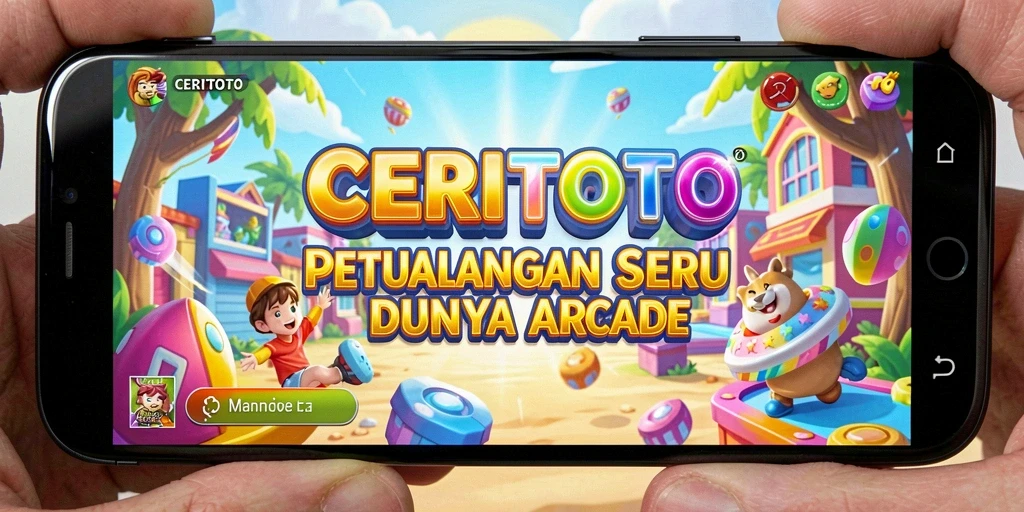Tampilan gameplay seru dan penuh tantangan di CERITOTO.