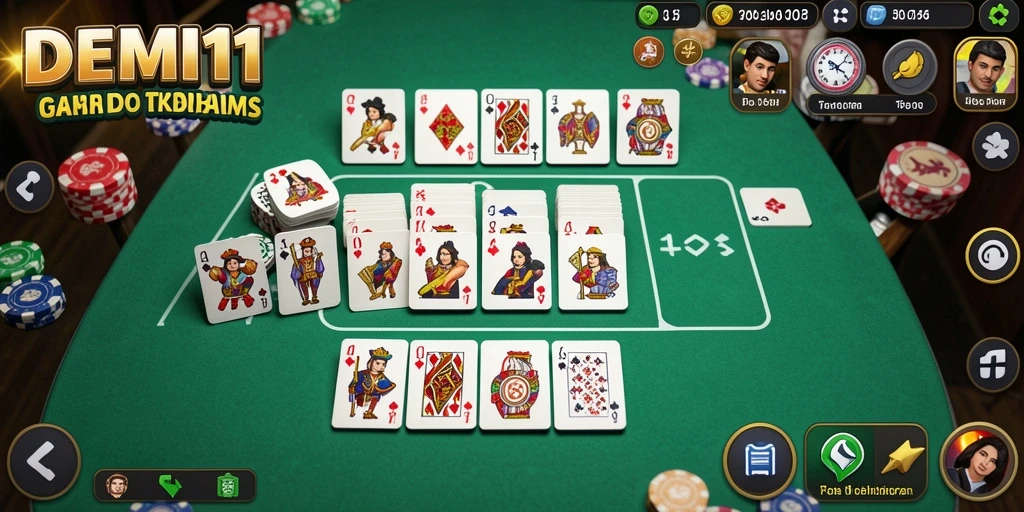 Tampilan gameplay memukau di DEMI11 dengan tantangan menarik.