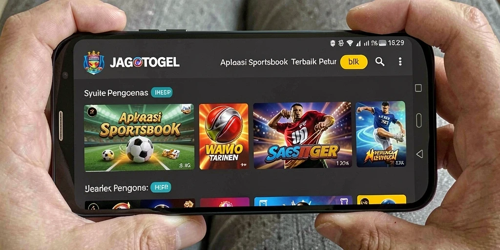 Tampilan antarmuka <strong>JAGOTOGEL</strong> yang menarik dengan berbagai pilihan taruhan.