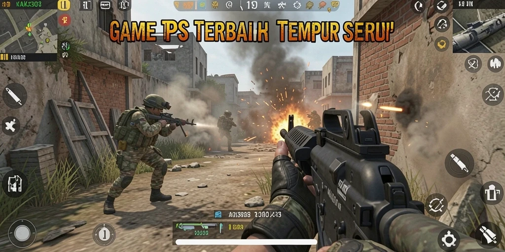 Gameplay KAKA303 yang mendebarkan dalam aksi TPS.