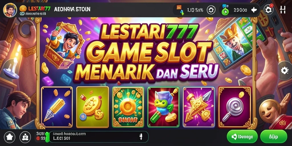 Gameplay menawan dari LESTARI777 dalam slot yang menarik.
