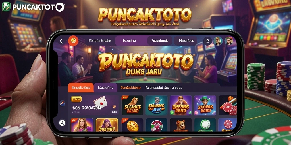 Tampilan gameplay Kasino PUNCAKTOTO yang menarik dan menghibur.