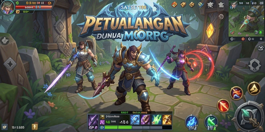 Tampilan gameplay epik di SATSET138 dengan aksi seru dan grafis menawan.