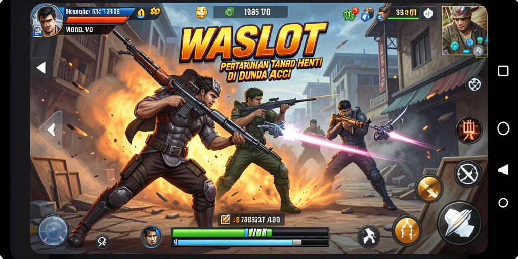 Gameplay seru dalam WASLOT, pertarungan menegangkan!